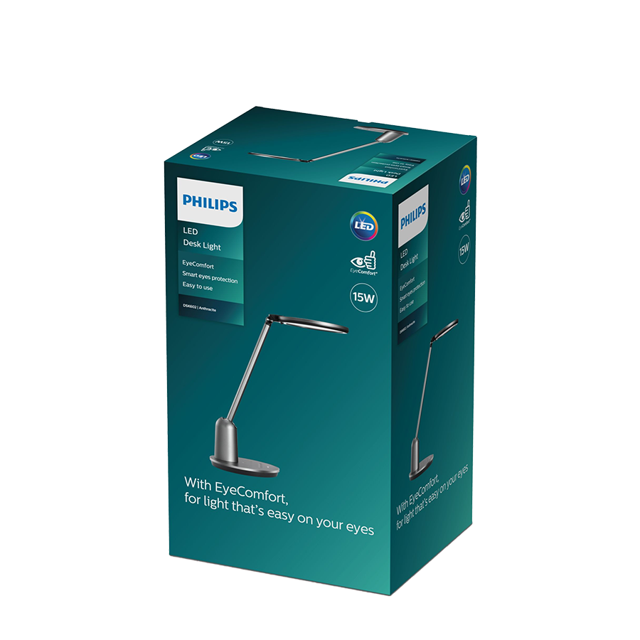 Philips Desk Light LED DSK602 Antraciet