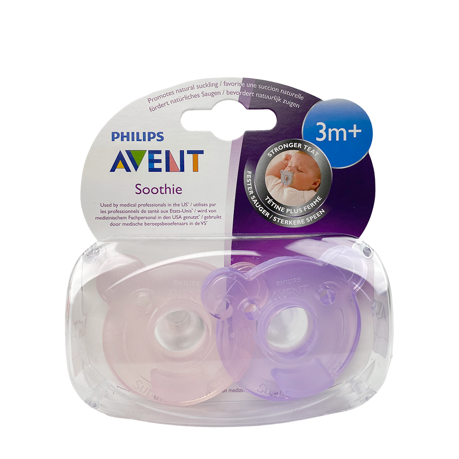 Philips Fopspeen Avent Soothie Roze 2st