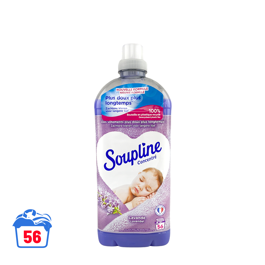 Soupline Wasverzachter Lavendel 1300ml Bij de Groothandel