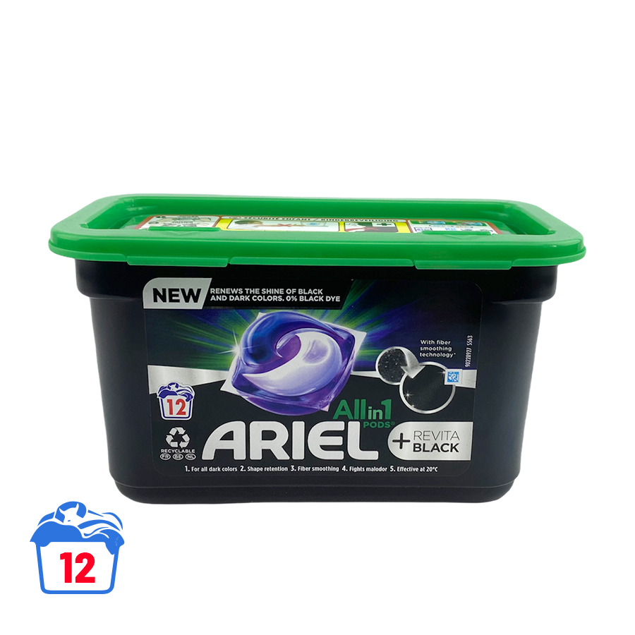 Ariel Pods All in 1 +Revita Bla 12 stuks