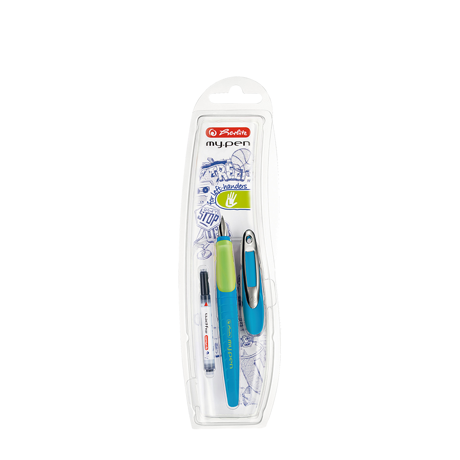 Herlitz Vulpen My.Pen Links Blauw