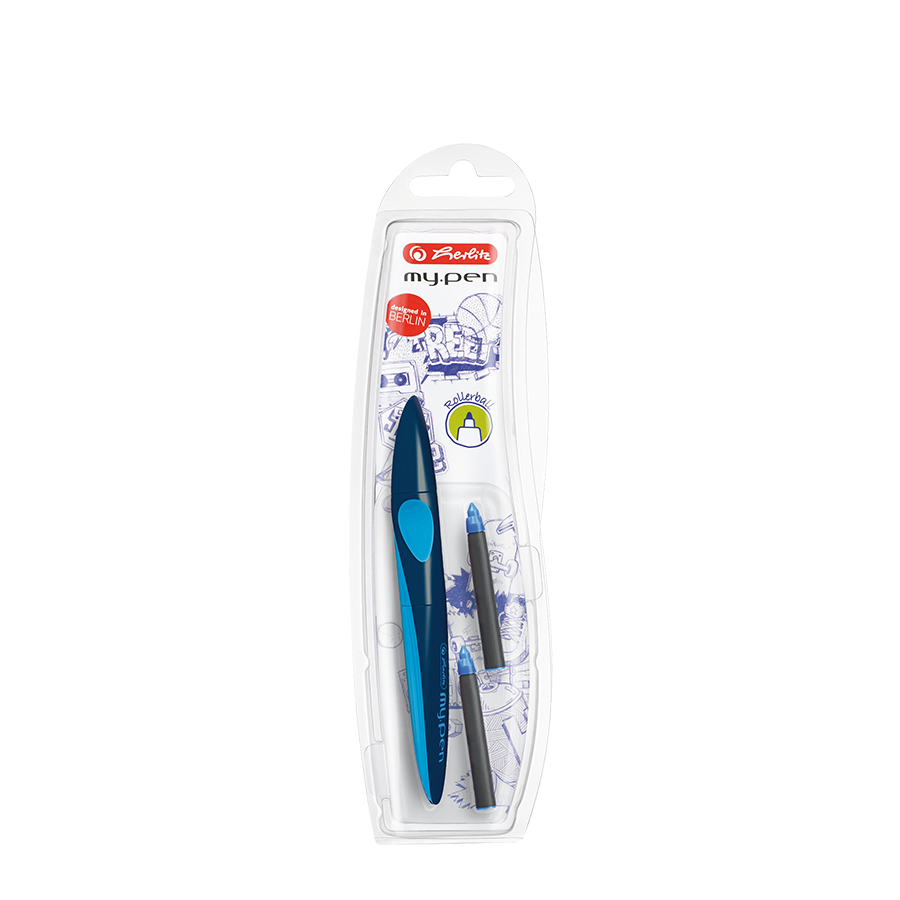 Herlitz Rollerbalpen My.Pen 2ptr Blauw