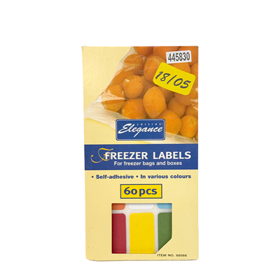 Cuisine Elegance Diepvriesetiketten 60st Cuisine Elegance Diepvriesetiketten 60st