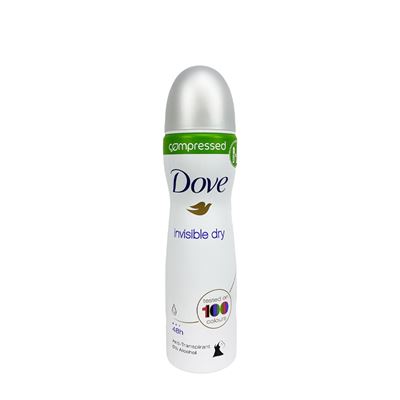 Dove Deodorant Spray Invisible Dry 75ml