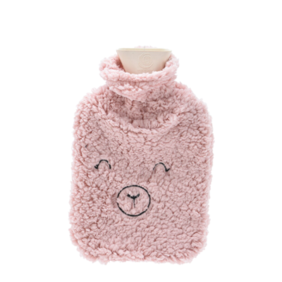 H&S Warmwaterkruik Roze Beer 2000ml H&S Warmwaterkruik Roze Beer 2000ml