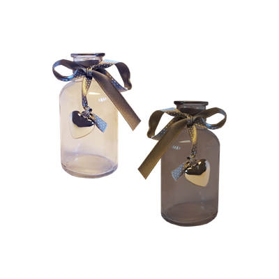 Alldeco Flessenset Met Hartje 5x10.5cm 2 Alldeco Flessenset Met Hartje 5x10.5cm 2