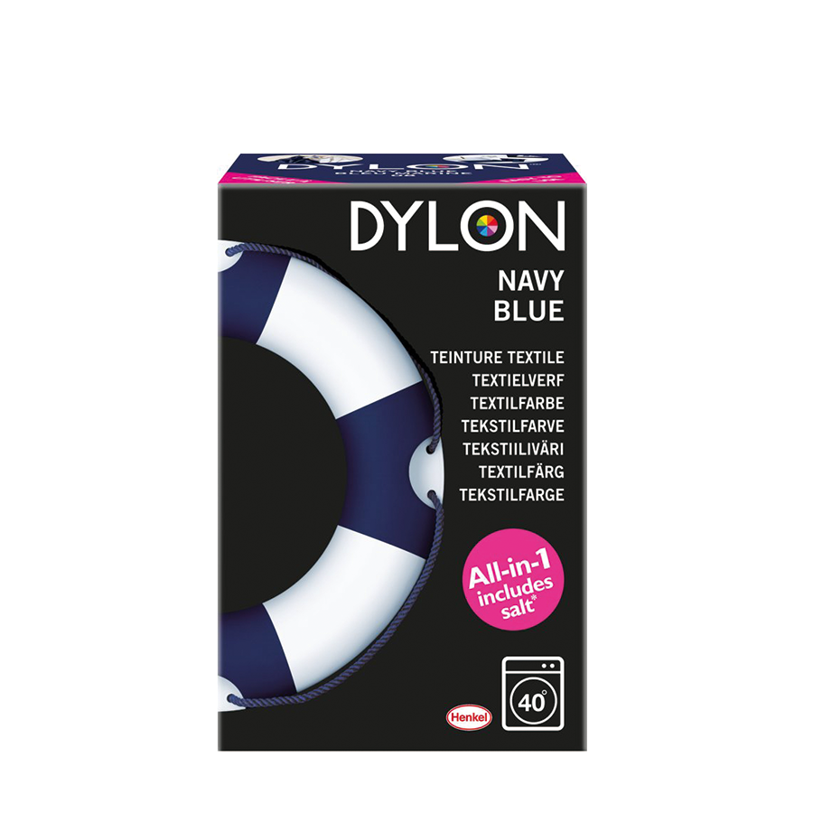Geboorte geven metaal Registratie Dylon Textielverf Navy Blue 350g | Bij de Groothandel