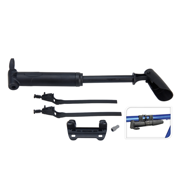 XQ Max Fietspomp Zwart