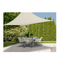 Schaduwdoek 300x300cm Vierkant Off White