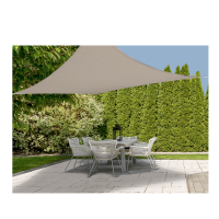 Schaduwdoek 300x300cm Vierkant Lichtgroen