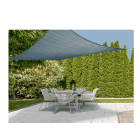 Schaduwdoek 300x300cm Vierkant Blauw