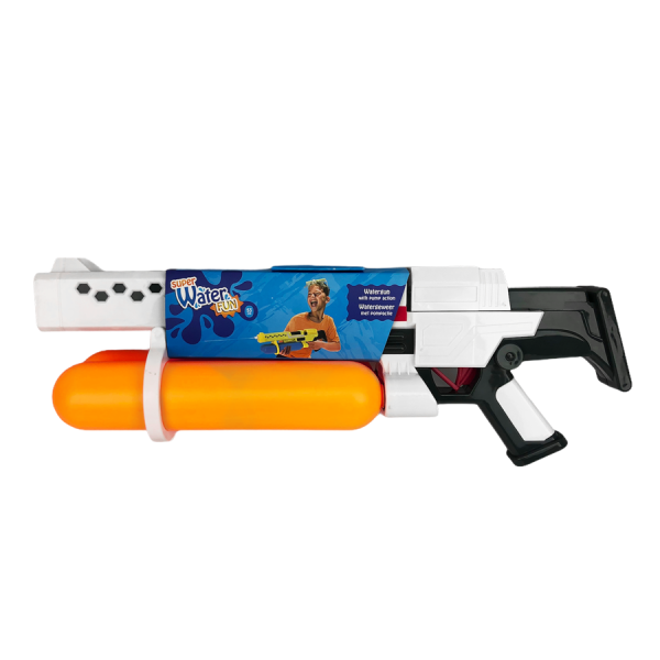 Splash Waterpistool Wit/Oranje 53cm