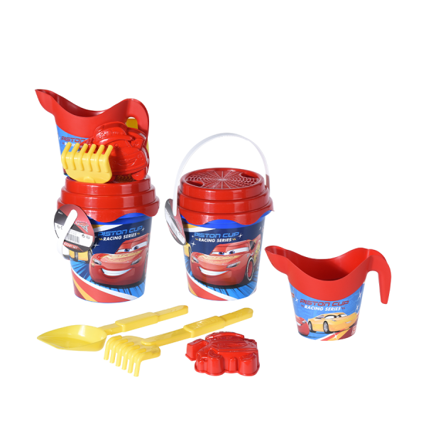 Mondo Strandset Cars 6-delig