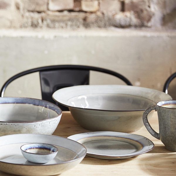 Riverdale Schaal Metz Soft Grey 30,5x19cm