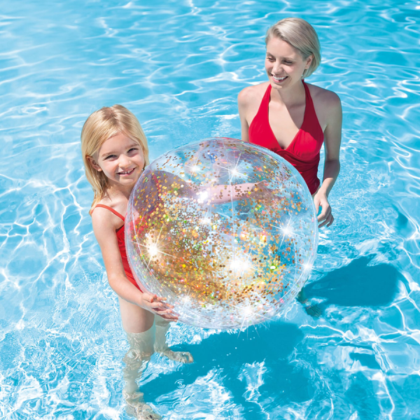 Intex Strandbal Glitter Goud Ø51cm