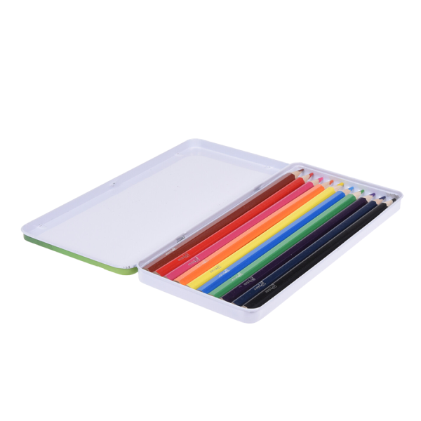 Kleurpotloden In Blik 10 stuks