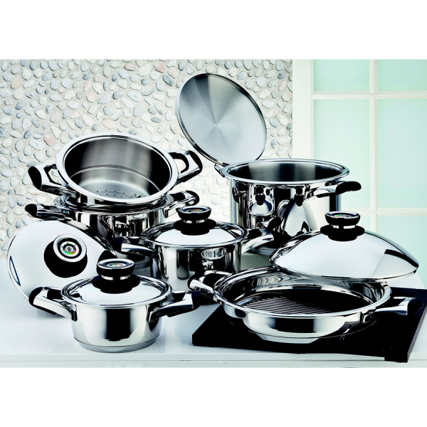 Globus Kitchenware Kookpottenset Lausanne 11-delig