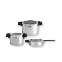 BergHOFF Neo Glass Kookpottenset Küppersbusch 6-delig