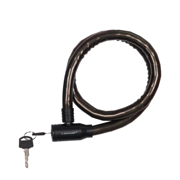 Dunlop Slangslot Met Sleutel Ø18mm Zwart