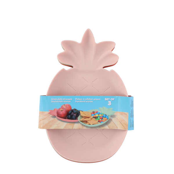 Snackbord Ananas 3-Delig