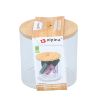 Alpina Cosmetica Organizer Transparant Ø9,5cm