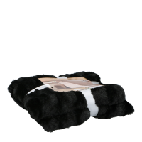 Vachtdeken Zwart 120x150cm