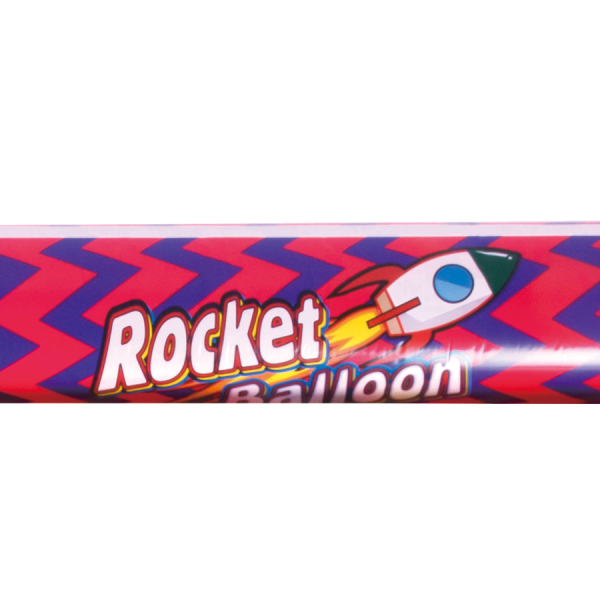 Eddy Toys Raketballon Rood/Paars 3300xØ18cm