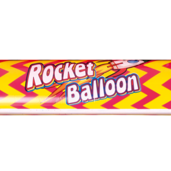 Eddy Toys Raketballon Geel/Rood 3300xØ18cm