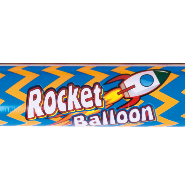 Eddy Toys Raketballon Blauw/Oranje 3300xØ18cm