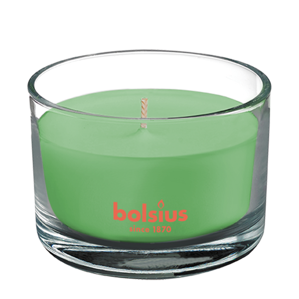 Bolsius Geurglas True Scents Green Tea 50/80mm