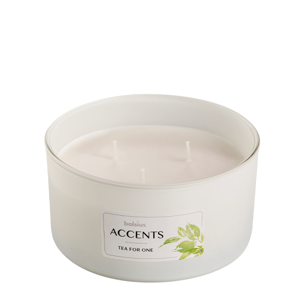 Bolsius Geurglas Accents Multi Lont Tea For One 75/137mm