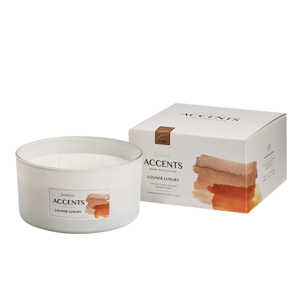 Bolsius Geurglas Accents Multi Lont Lounge Luxury 75/137mm