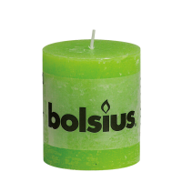 Bolsius Rustieke Stompkaars Limoen 80/68mm