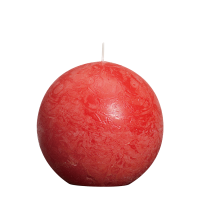 Bolsius Rustieke Bolkaars Rood 80mm