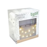 Ledverlichting Slinger Sterretjes 150cm