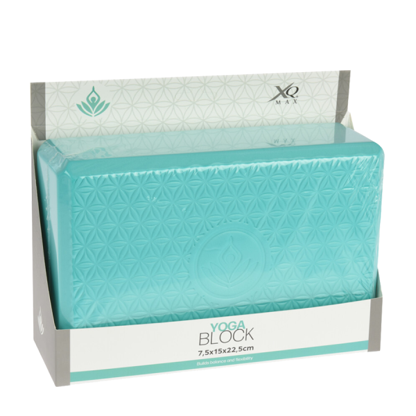 XQ Max Yoga Block Green 22,5x15x7,5cm