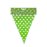 Vlaggenlijn Happy Birthday Groen 360cm