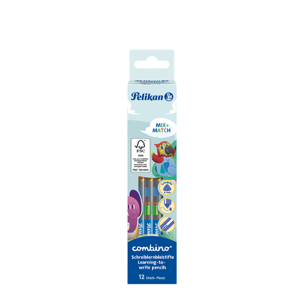 Pelikan Potloden Combino Blue 12 stuks