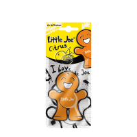 Little Joe Car Air Freshener Paper Citrus