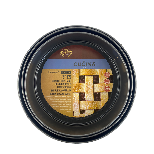 La Cucina Springvorm Set Anti-kleef 3-delig