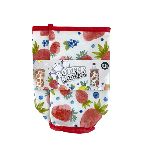 Excellent Houseware Flessenkoeler Strawberry