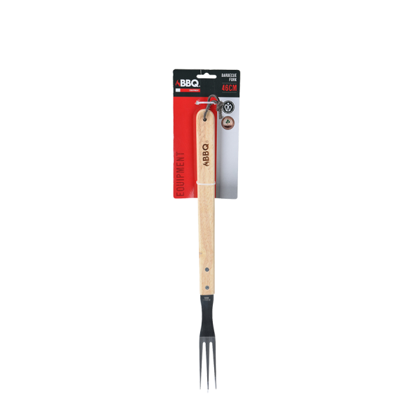 BBQ Barbecue Vork RVS 46cm