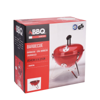 BBQ Tafel Barbecue Rond Rood Ø34cm