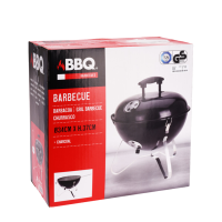 BBQ Tafel Barbecue Rond Zwart Ø34cm