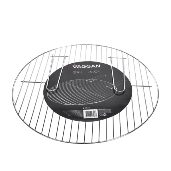 Vaggan Barbecue Grillrooster Chroom Ø47cm