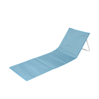 Pro Beach Strandmat Met Rugsteun Blauw