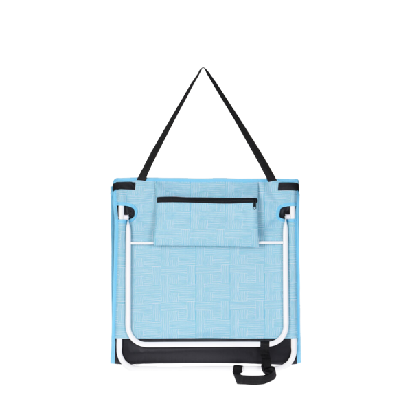 Pro Beach Strandmat Met Rugsteun Blauw