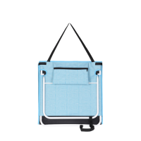 Pro Beach Strandmat Met Rugsteun Blauw