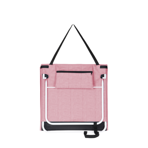 Pro Beach Strandmat Met Rugsteun Roze