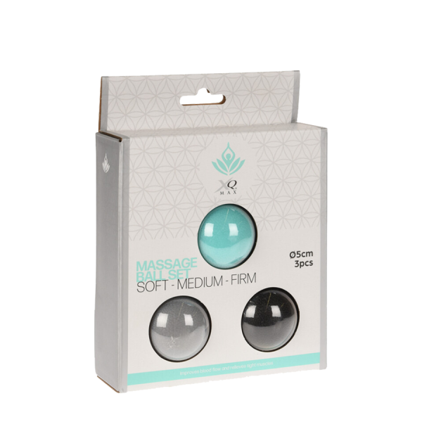 XQ Max Massage Ball 3-delig Ø5cm